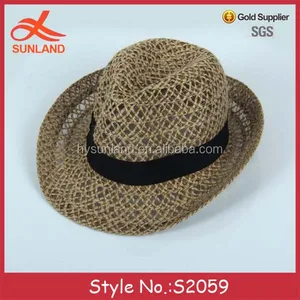 s2059 fashion hollow out cool wide brim cheap ecuador straw