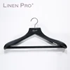 Luxury Gold Hook Black Wood Hanger for Clothes