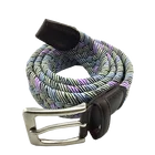 Fancy Easy Matched Fashion Ladies Belts Elastic Braided Belt