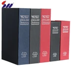 Key Lock Book Safe Customize Portable Large Space Diversion Hidden Secret Book Safe with Key Lock