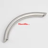 Home Hardware C shape Brush Satin Stainless Steel Furniture Drawer Cabinet Solid Pull Handle
