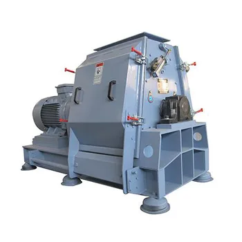 Small hammer mill with hoper for feed production plant