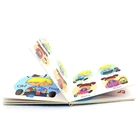 Children coloring book printing service custom coloring book with crayon with colored pencil for kids