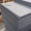 Dark grey granite tile bullnose stair nosing