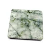 New Design Green Marbling Cheap Wholesale Pocket Compact Makeup Double Side Portable Square Epoxy Mirror