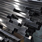 321 square pipe decorative stainless steel pipe tube