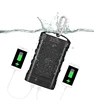 Outdoor Rugged Portable Flash Charging 10000mAh IP68 Water/Dirt/Shock Proof Power Bank With Double 3.0 USB for iPhone Samsung