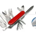 Stainless Steel Pocket Knife Pocket Knife 17 Function Folding Swiss Pocket Knife