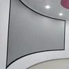 300"16:9 front material Cinema Projection Screen Foldable 4k HD Fixed Frame Curved projector Screen