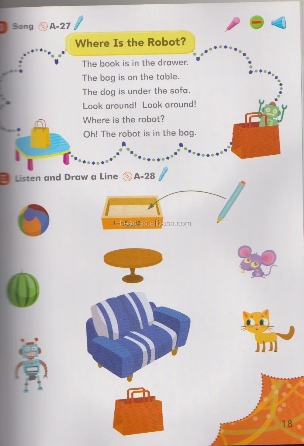 English Pen Reader Kid Educational Technology Digital Sound Books