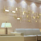 New Design Luxury Metal Wall Art Decoration