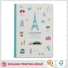 China made student colorful design cheap a5 exercise school note book, school book