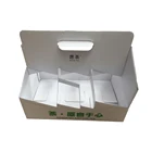 Custom Printing Corrugated Cardboard Wine box Carrier 6 Pack Bottles Beer Box