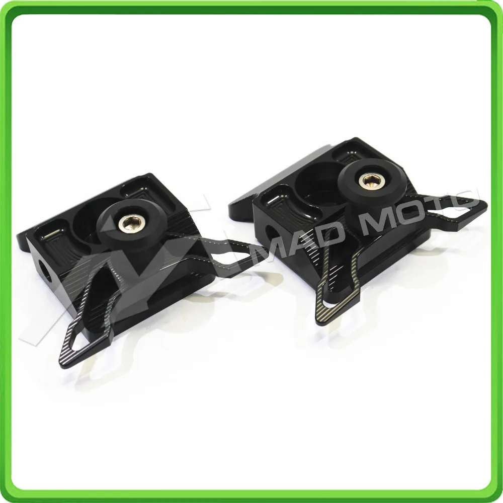 CNC rear chain adjusters with stand hook For Honda Grom MSX125 MSX 125SF 2013 2014 2015 2016 Black (7)