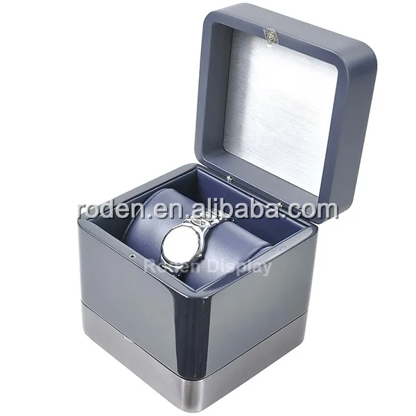 packaging box watch custom pu luxury wrist leather watch box