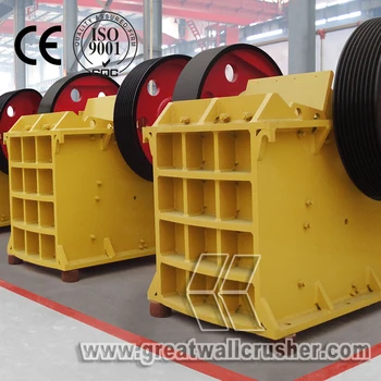 Leading High efficient kaolin jaw crusher PE 400x600 Jaw crusher price