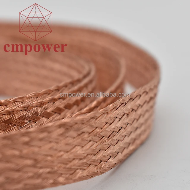 12sq copper braided wires electrical bonding jumpers