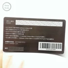 Wholesale custom laser cut metal credit card metal business card