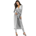black long bodycon jumpsuit latest design two piece set women clothing