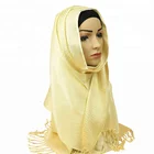 2018 Wholesale Cotton Muslim Shawl Beautiful Woman Scarf