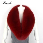 Detachable Red Whole Fox Cheap Fur Collar