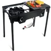 Outdoor Portable burner ring gas cooking range camp stove portable