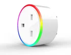 UK Standard Wifi Mini Colorful Smart Outlet Socket Works with Amazon Alexa Echo and Google