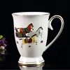 2016 new style horse ceramic milk mugs