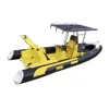 KOREA rigid hulled inflatable fishing boat with outboard engine 115HP 4 stroke