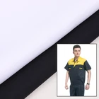 Manufacturer sells 100% polyester apron, table cloth, pantyhose, gabardine fabrics in various colors.