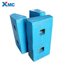 High chrome alloy EA500 EA1000 EA1200 impact crusher hammer for quarry and mining