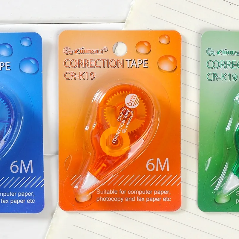 Changli Blue Cheap Colored Correction Tape Buy Correction Tape,Blue
