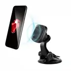 2019 new arrival anti-slip suction cup phone holder automatic plastic car cell phone holder