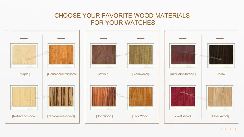 mechanical wood watch
