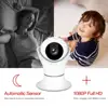 HD 1080P Wireless IP Camera, WiFi Home Security Surveillance IP Camera 3D Navigation Panorama Elder/Pet/Office/Baby Monitor