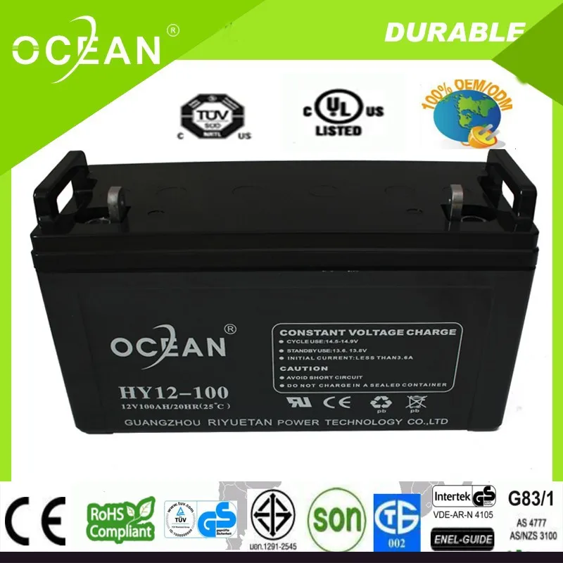 280ah 12v Solar Battery The Ocean Brand Gel Batterie For Solar System ...