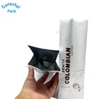 China manufacturer coffee mylar bags custom printed Coffee sachet packaging with custom color