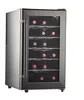Portable Mini Refrigerator Thermoelectric Cooler, Mini Fridge Glass Wine Modern Cabinets