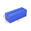 Aluminum extruded profile enclosure for electronic instrument