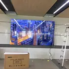 46" 49" 55" indoor screen display 3x3 LCD videowall hd seamless video wall for advertising