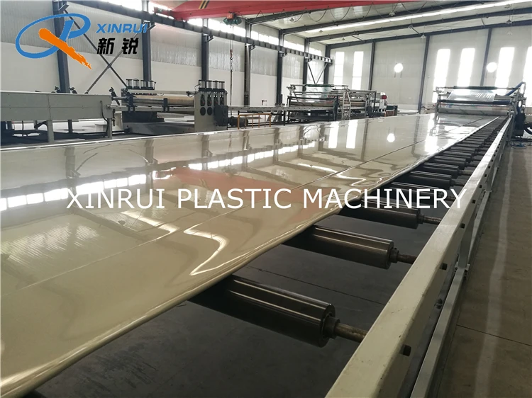 3-40mm Leather Industry Thick PP Plastic Cutting Board Making Machine