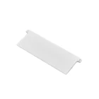 Wholesale window blinds components 127mm slat weight for vertical blind
