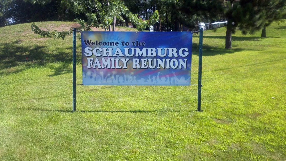 High Quality Custom Printed Mesh Yard Banner