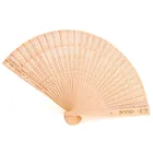 Fan Wood Fan New Product Ideas 2019 Bulk Wholesale Hand Fan Promotional Custom Logo Fan Hand Wood