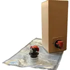 Custom Print 5L Wine Fruit Juice Milk Bag In Box