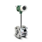 Digital air flow meter lpg gas 4-20mA rs485 output steam vortex flow meter