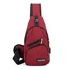 New Style USB Charging Bag Multiwear Waterproof Travel Bag Shoulder Bag