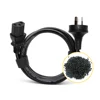 Australia Standard Size Pvc Insulated Supply Cord Extension Plug Electrical Computer Ac 220v 3 Core saa power cord