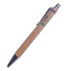 Promotional Wholesale Gift Recyclable Ballpoint Bamboo Wooden Pen with Custom LOGO