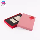 Custom Low Starting Quantity Paper Cardboard Gift Box With Paper Holder